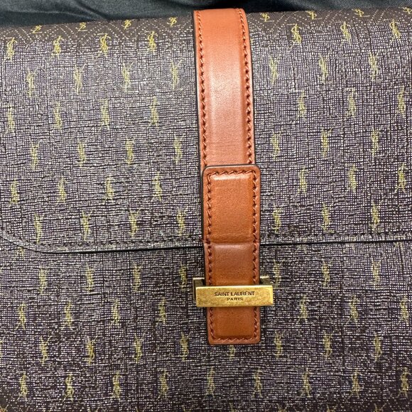 SAINT LAURENT Saint Laurent Satchel Le Monogram Shoulder Bag 568604 Leather - Picture 5 of 12